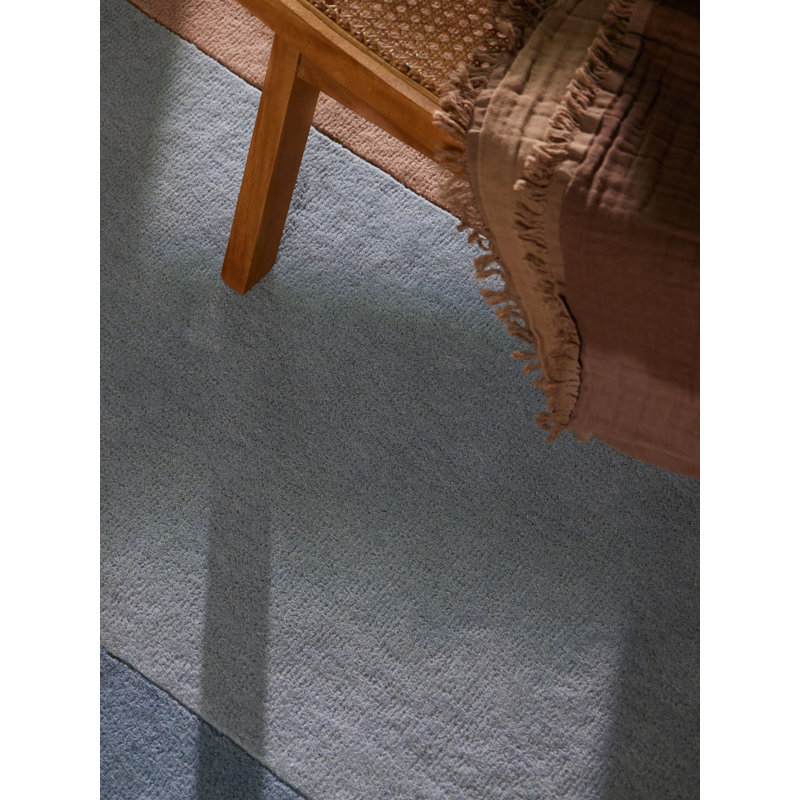 Deveshi Geometric Wool Hand Tufted Area Rug, Round 160 cm