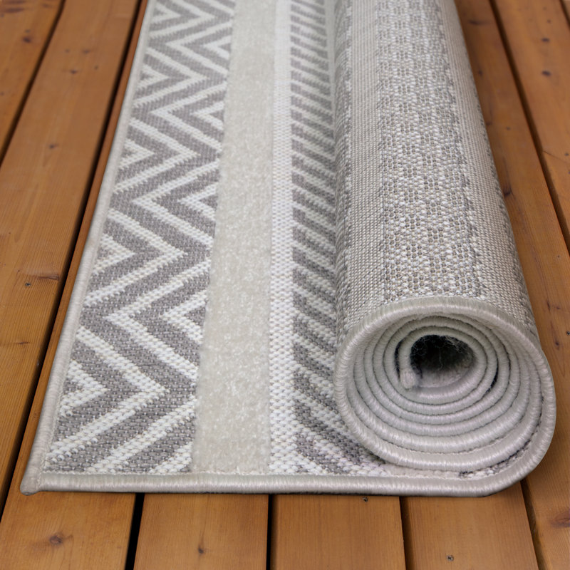 Tapis intérieur / extérieur Leick Home Everald, Rectangle 4 pi x 6 pi