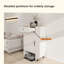 Robot aspirateur avec roulettes