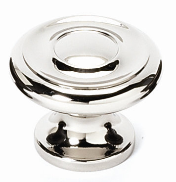 Mushroom Knob, Polished Chrome, 0.88" H x 1" W x 0.63" D