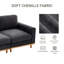 Canapé modulaire rembourré 3 places Milsap-132395228