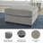 New Britain Slate Oversized Accent Ottoman-451854263