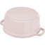 Cocotte en fonte ronde 4 pintes Staub - rose pivoine