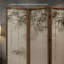 Cloison pliante en bois de pin rustique chic