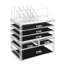 23.8x15.3x29.6cm Plastic Makeup Organiser