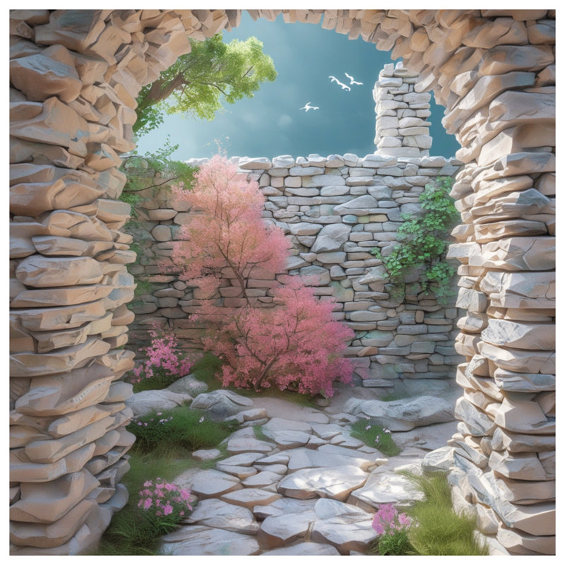 Tapis de bain Stone Stone Archway, L 24 po x L 17 po