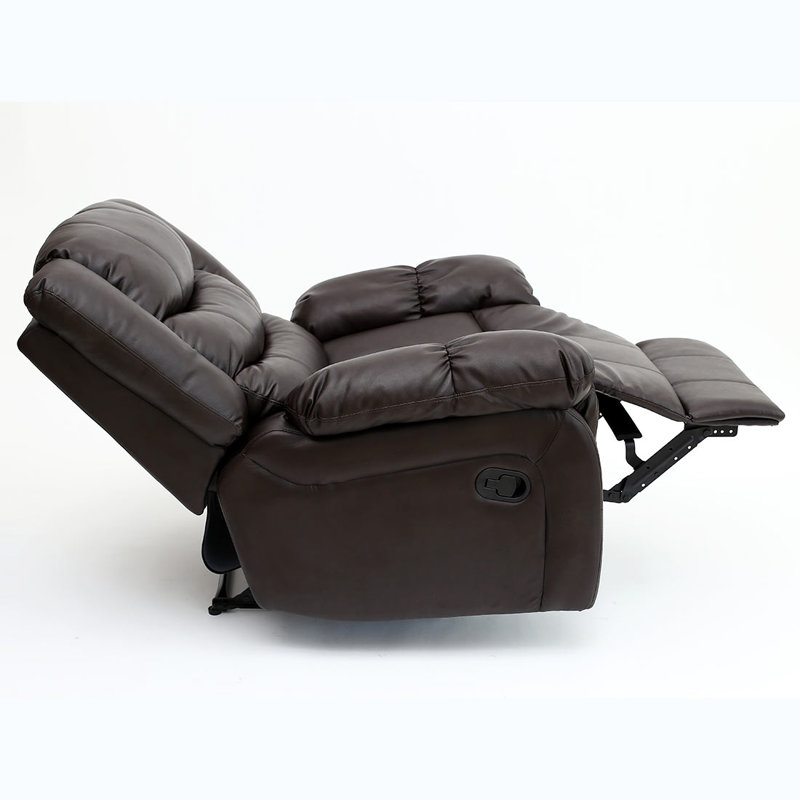 Lancashire 97cm Wide Standard Recliner, Brown