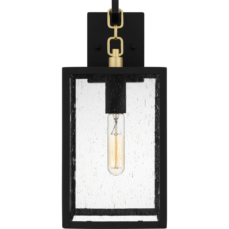 Steel Wall Light, 16" H x 7.25" W x 8.25" D