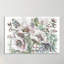 White Poppies and Eucalyptus III - Wrapped Canvas Graphic Art Print-986320507-1034043036