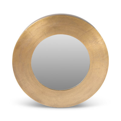 Zayvien Aluminium Round Mirror