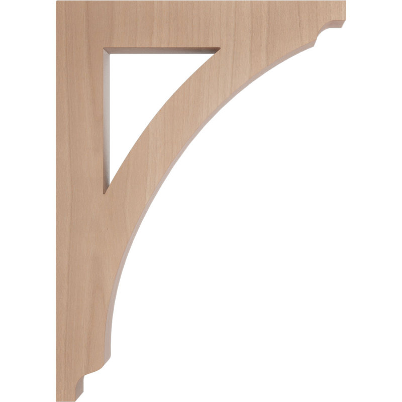 Support en bois Thorton, Cerisier, H 9 po x l 1,75 po x P 6,5 po