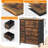 Ajavian 7 Drawer Storage Drawer