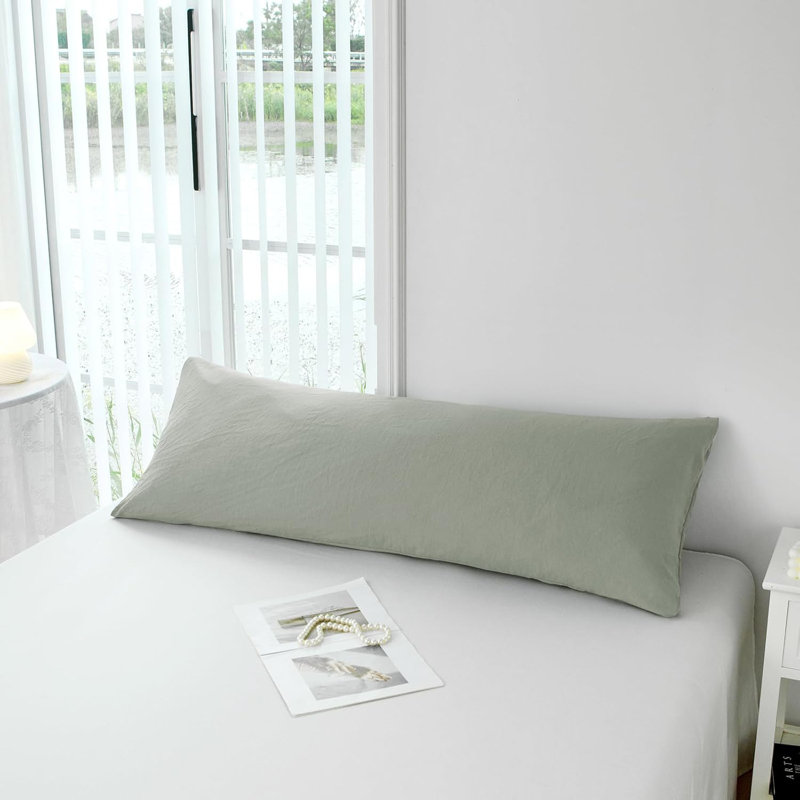 Reversible Pillow Cover, Sage