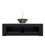 Meuble-lavabo de salle de bain 48 po avec lavabo, meuble-lavabo mural à bords arrondis et courbes avec 2 tiroirs, lavabo bol en céramique noir avec motif de pierre-1383380633-1383380636
