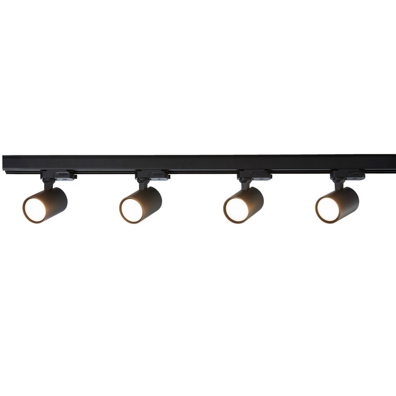 Floryn 200cm 4 -Light Track Kit, Black