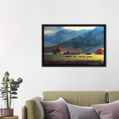 " Rocky Mountain Farm " by Christopher Clark