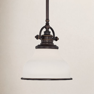 Maybery 1-Light Dimmable Dome Pendant