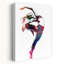 «Dynamic Watercolor Dancer», art mural contemporain coloré abstrait-129148355