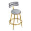 Ensemble de 2 tabourets de comptoir 27,65 po Modern-65288186