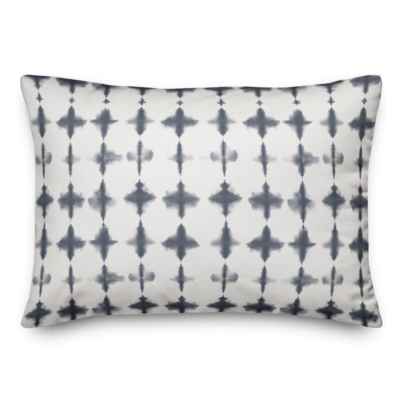 Geometric Throw Pillow, Green