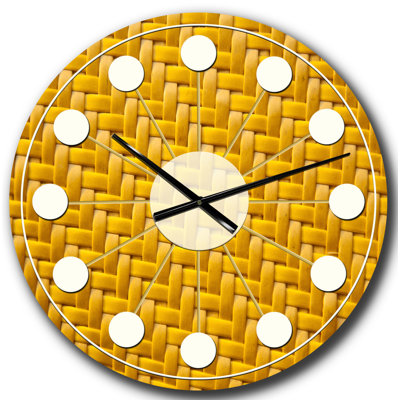Horloge murale moderne Mid-Century