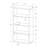 Bookshelf, Bookcase, Etagere, 5 Tier, 48"H, Office, Bedroom, Brown Laminate, Contemporary, Modern-1738557490