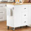 Dayna Solid Wood Top Kitchen Island