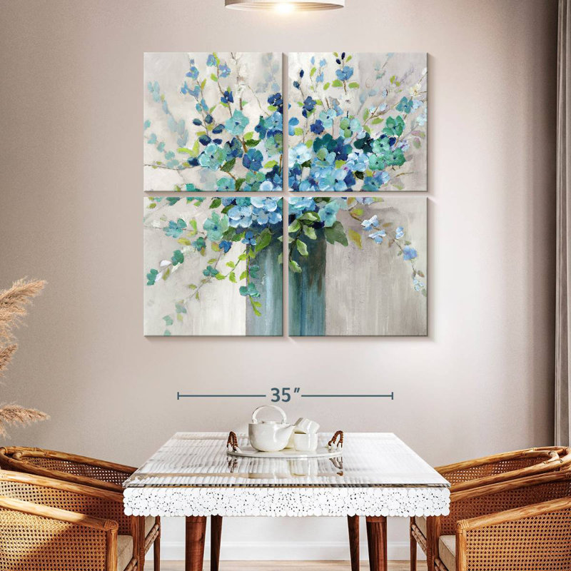 Harnek Sea Isle Wildflowers, 45" H x 45" W