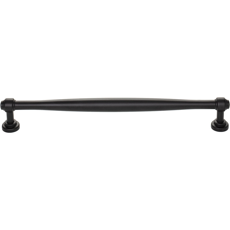 Ulster Bar Pull, 8 13/16" Center to Center, Flat Black