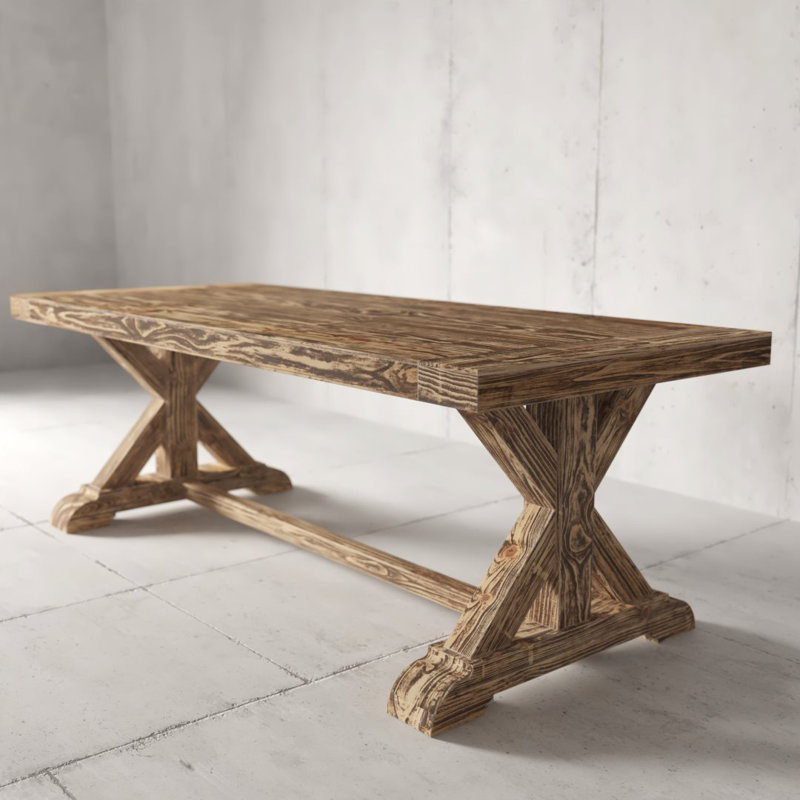 Table de salle à manger Madera, Anthracite, L 78 po x l 35 po