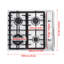 Thermocouple Protection 25.2" Stainless Steel Gas Cooktop with 4 Burners