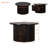 Round Coffee Table With Storage Drawer-329273864