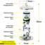 Aqiba Metal Hanging Tube Bird Feeder