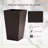 Three-piece tall planter with drainage hole-48187556
