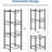 Huei 13.19'' W Metal Storage Rack-2021350634