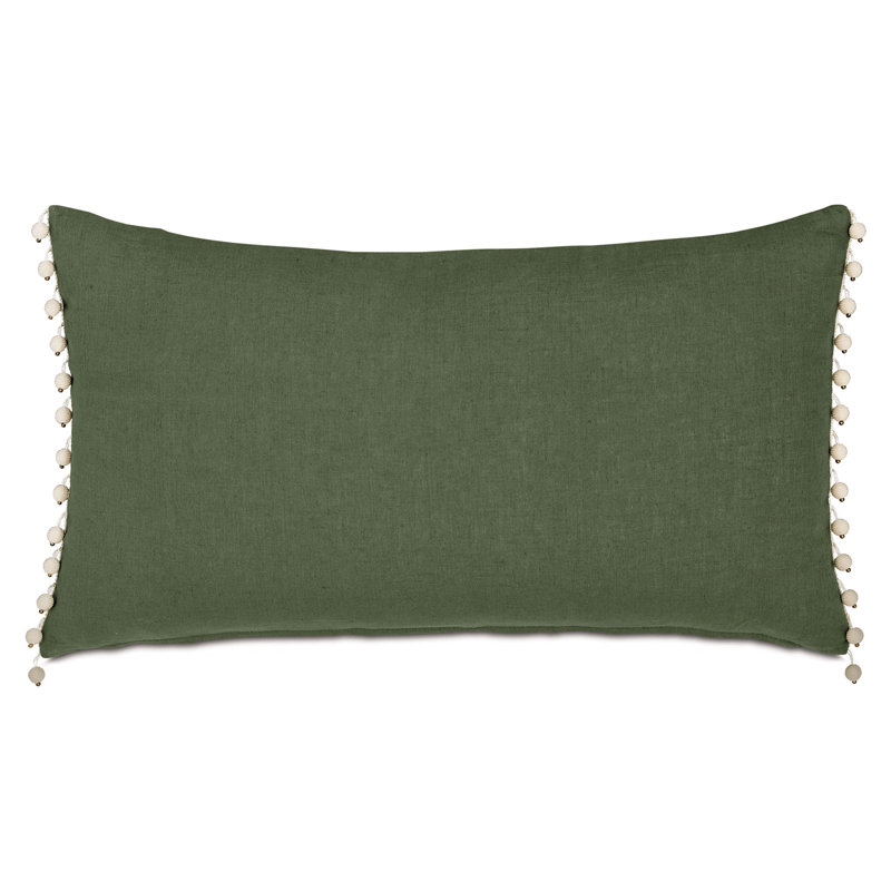 Manderley Embroidered Border Decorative Pillow
