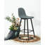 Jakobe Upholstered Counter Stool with Metal Frame-32484489