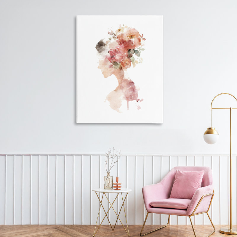 «Flowing With Petals», toile par Svetlana Aleynikova, H 40 po x l 30 po