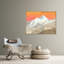 Cold Summit II Framed Painting Canvas