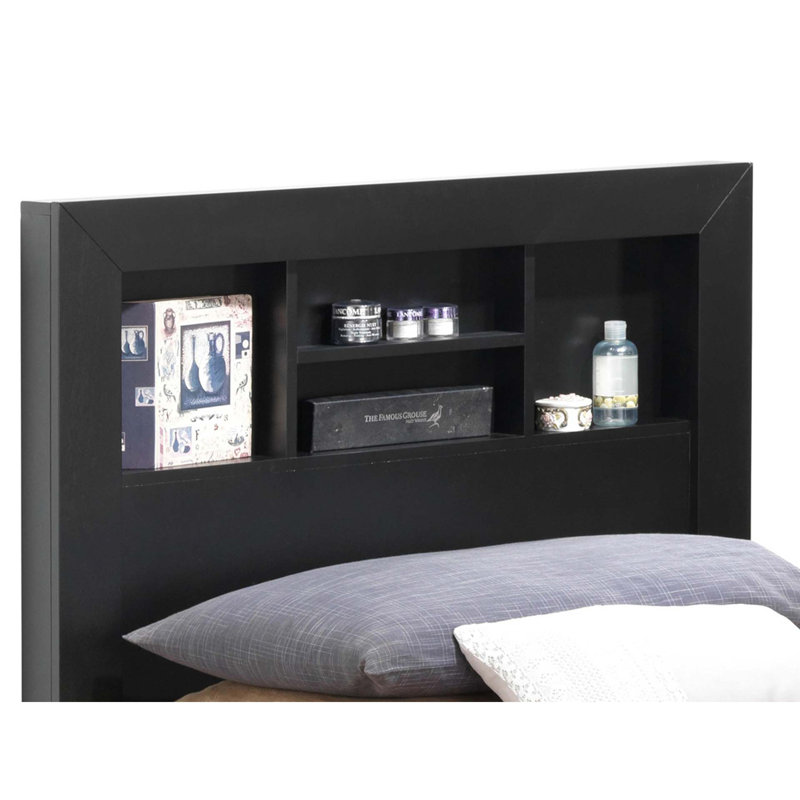 Lit plateforme tapissier Katt