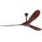 Solid Wood Outdoor Ceiling Fan, Three-Blade, Lightless, Suitable For Patios, Living Rooms, Bedrooms, And Porches, Includes Remote Control
