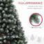 HOMCOM 5ft Snow-Dipped Artificial Pine Christmas Tree