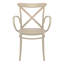 Fauteuil de patio empilable Kenne Anco-792405998