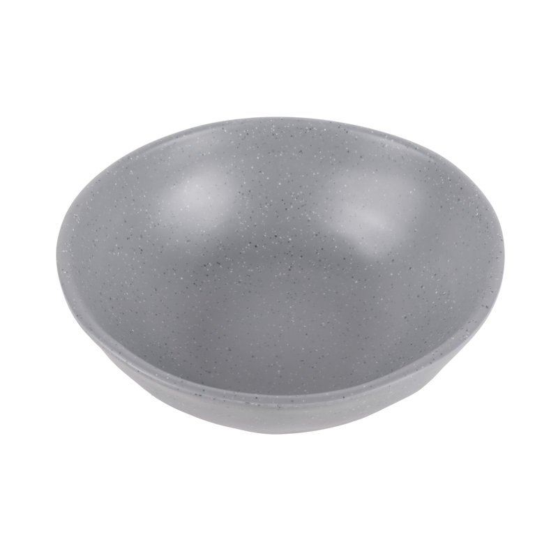 Bol rond en mélamine 9 po Tenaya, gris
