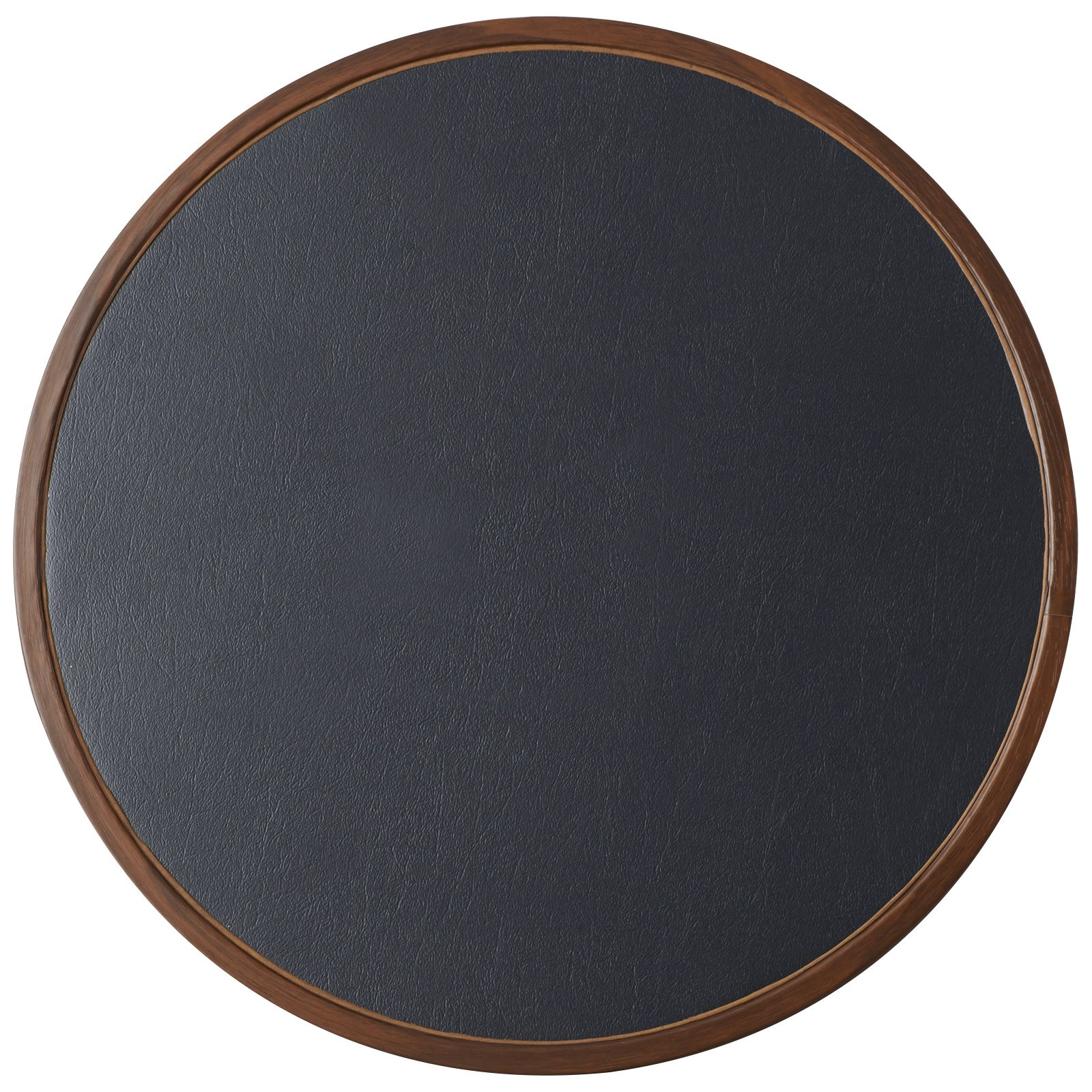 Hulme Round Vinyl Platter, Walnut