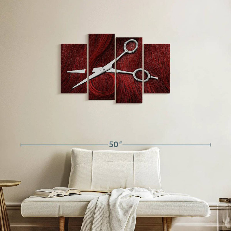 Shuttleworth Haircut, 22" H x 36" W