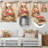 Vintage Fashion Dress Elegance I - Fashion Metal Wall Art-1946405258