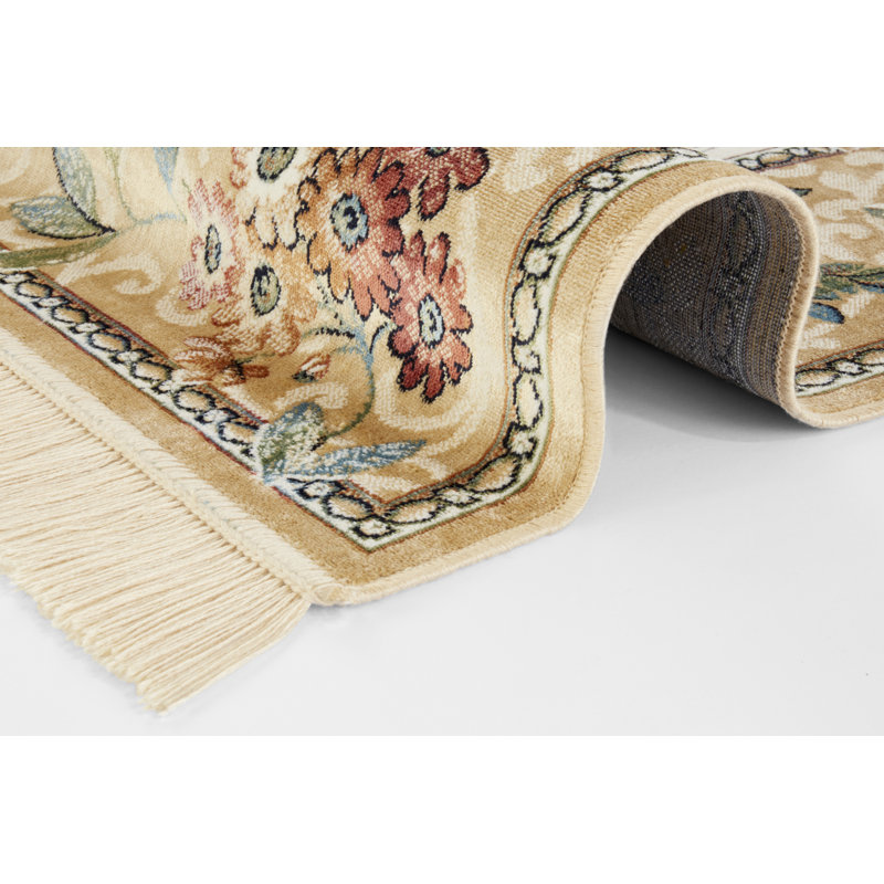 Tufted Cream Rug, Rectangle 195 x 300cm
