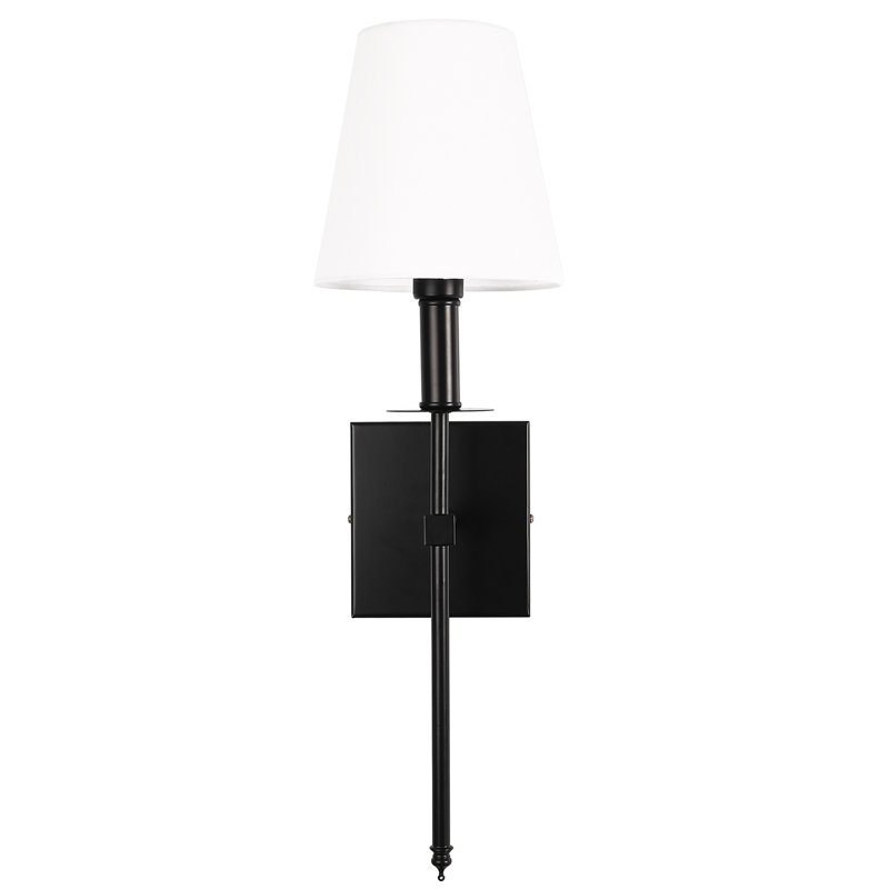 1 - Light Dimmable Wallchiere, Black