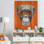 Alfaro singe avec miroir - Impression sur toile-35105136-35105147